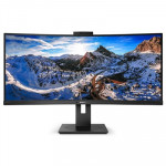 MONITOR LCD DA 34 - MONITOR PHILIPS LCD CURVED LED 34'' 21:9 346P1CRH/00 4MS MM SOFTBLUE UHD 3000:1 BLACK HDMI DP 5XUSB USB-C VESA WEBCAM FINO:31/05 - Borgaro Online