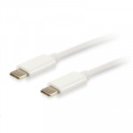 CAVI CAVI USB - CAVO USB TYPE-C 2MT EQUIP 128352 BIANCO 10GBPS-USCITA 3A - EAN: 4015867205136 - Borgaro Online