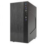 CABINET MINI TOWER NO PSU - CABINET ITEK SMALLCOM-B - MINI TOWER,  MATX, 2XUSB3, 2XUSB2, BRUSHED (ITOCSCB122) - Borgaro Online