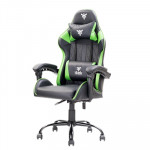 SEDIE SEDIE GAMING - SEDIA GAMING ITEK RHOMBUS PF10 - PVC, DOPPIO CUSCINO, SCHIENALE RECLINABILE, NERO VERDE (ITCGPF10BG) - Borgaro Online