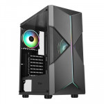 CABINET MIDDLE TOWER NO PSU - CABINET ITEK SPACIRC XO - GAMING MIDDLE TOWER, 2X12CM ARGB FAN, USB3 (ITGCASPXO) - Borgaro Online
