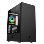 CABINET MIDDLE TOWER NO PSU - CABINET ITEK VERTIBRA S210 - GAMING MIDDLE TOWER, 12CM ARGB FAN, 2XUSB3, SIDE PANEL TEMP GLASS (ITGCAVS210) - Borgaro Online