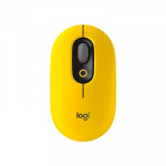 MOUSE CORDLESS - MOUSE LOGITECH RETAIL POP BLAST YELLOW WIRELESS BLUETOOTH OTTICO 104,8X59,4X35,2MM P/N 910-006546 - Borgaro Online
