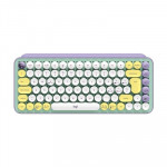TASTIERE CORDLESS - TASTIERA LOGITECH RETAIL POP KEYS DAYDREAM MINT WIRELESS BLUETOOTH TASTI EMOJI 138,47X321,2X35;4MM P/N 920-010726 - Borgaro Online