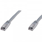 CAVI CAVI DI RETE - CAVO RETE CAT.5E-FTP GRIGIO SCHERMATO 1MT DIGITUS DK1522010 - EAN:4016032199175 - Borgaro Online