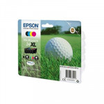 MATERIALI DI CONSUMO CARTUCCE - MULTIPACK EPSON 34XL ''PALLINA DA GOLF'' C13T34764010 4 COLORI X WF-3720DWF - Borgaro Online