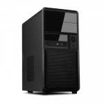 CABINET MINI TOWER PSU 500W - CABINET ITEK MICROATX MIDI TOWER MODELLO SPIDER - ALIM 500W FAN 12CM - 1XUSB2.0+ 1XUSB3.0 FRONTALI - COLORE BLACK (ITM89BM) - Borgaro Online