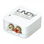 ACCESSORI AUDIO/VIDEO 89.9175 - CONVERTITORE AUDIO SPDIF DIGITALE > ANALOGICO RCA LINDY 70408 - EAN: 4002888704083 - Borgaro Online