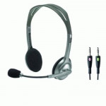 MULTIMEDIA CUFFIE E MICROFONI - CUFFIA+MICROFONO LOGITECH RETAIL HEADSET H110 JACK STEREO P/N 981-000271 - Borgaro Online