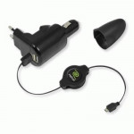 ACCESSORI ALIMENTATORI ESTERNI - ALIMENTATORE USB DA AUTO/CASA 2P RETRAK EUCHG41M5 +CAVO USB-MICROUSB 100CM RETRATTILE NERO OUT:1,2A 0816983010307 - Borgaro Online