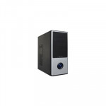 CABINET MIDDLE TOWER PSU 500W - CABINET ATX MIDDLE TOWER TEKKRAIN INSIDE 483S ATX NERO/SILVER, ALIM. 500W, AUDIO IN/OUT 4X5,25 1X3,5 EST. + 6X3.5 INT., 2USB 2.0 - Borgaro Online