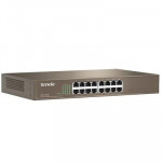 NETWORKING SWITCH FAST ETHERNET - SWITCH 16P LAN 10/100M TENDA TEF1016D  DESKTOP - METALLO  - GARANZIA 3 ANNI - Borgaro Online