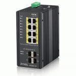NETWORKING SWITCH GIGABIT - SWITCH INDUSTRIALE 12P LAN GIGABIT ZYXEL   RGS200-12P-ZZ0101F MANAGED (8P POE, EROG. FINO 240W + 4 SFP) - Borgaro Online