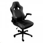 SEDIE SEDIE GAMING - SEDIA GAMING ATLANTIS P050-R9-BB MODELLO R9-COL. NERO- IMBOTTITA- GIREVOLE 360  - SEDUTA BASCULANTE - Borgaro Online