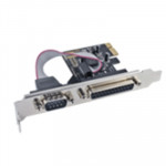 SCHEDE VARIE PCI EXPRESS - SCHEDA INTERFACCIA PCI-E P007-CPEO1S1P > 1P PARALLELA + 1P SERIALE RS232 ATLANTIS  - EAN 8026974013886 -GARANZIA 2 ANNI- - Borgaro Online