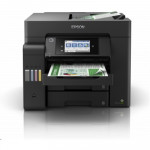 STAMPANTI MULTIFUNZIONI INKJET - STAMPANTE EPSON MFC INK ECOTANK ET-5850 C11CJ29401 A4 32PPM 4IN1 ADF STAMPA F/R LCD 550FG USB LAN WIFI DIRECT - Borgaro Online