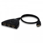 CAVI SWITCH E CONVERTITORI - HDMI VIDEO SWITCH 3P EQUIP 332703 SUPP. FULL HD 1080P - Borgaro Online