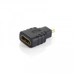 CAVI ACCESSORI - ADATTATORE MICRO HDMI (TYPE D) - HDMI (TYPE A) M/F EQUIP 118915 NERO - EAN: 4015867176429 - Borgaro Online