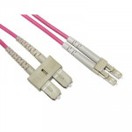 CAVI CAVI FIBRA OTTICA - CAVO FIBRA OTTICA LINK LKSCSC4501 SC A SC MULTIMODE DUPLEX OM4 50/125 1MT - Borgaro Online