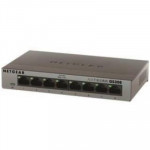 NETWORKING SWITCH GIGABIT - SWITCH 8P LAN GIGABIT NETGEAR GS308-300PES CON ALIM. ESTERNO - CASE METALLICO- GARANZIA 3 ANNI - Borgaro Online