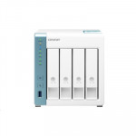 NAS E STORAGE DI RETE NAS SENZA DISCHI A 4 BAIE - NAS QNAP TS-431K X 4HD 3,5''/2,5''SATA6>NO HD< 2P GIGABIT-3P USB3.0-1GB,QUAD CORE AL-214 1.7GHZ-GAR.2 ANNI FINO:31/05 - Borgaro Online