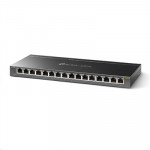NETWORKING SWITCH GIGABIT - SWITCH 16P LAN GIGABIT TP-LINK TL-SG116E EASY SMART RJ45, DESKTOP STEEL CASE MTU/PORT/TAG-BASED VLAN - Borgaro Online