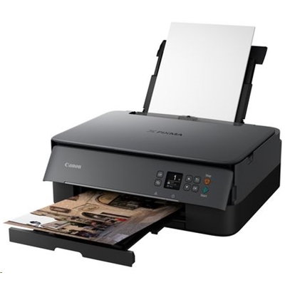 STAMPANTE CANON MFC INK PIXMA TS5350 BLACK 3773C006 A4 3IN1 13IPM, LCD, F/R, WIFI, AIRPRINT, PIXMA CLOUD LINK
